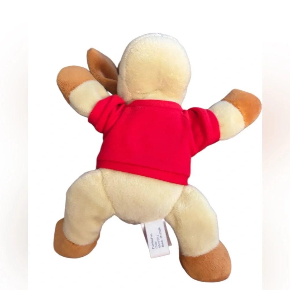 Plushland 2016 Ohio State Plush Dog Toy - Red/Tan